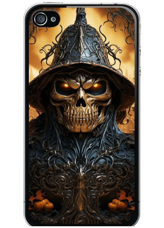 2D пластиковый чехол 'Череп 2' для Endorphone Apple iPhone 4 (266811167)