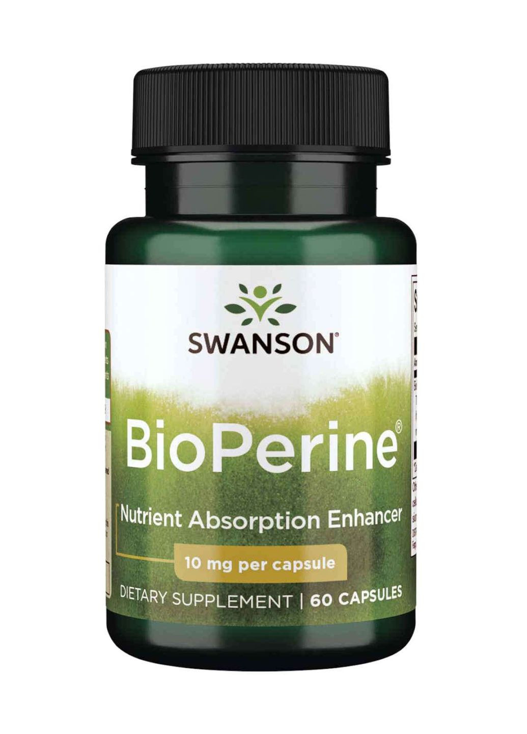 Биоперин BioPerine 10 mg 60 Caps Swanson (267150609)