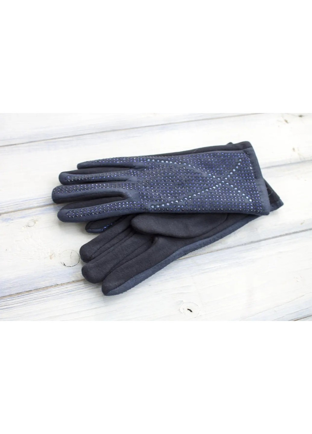 Жіночі розтяжні рукавички Чорні 191S1 S BR-S (261771535)