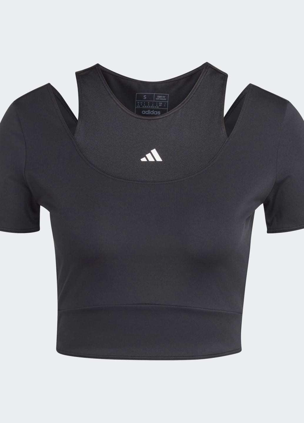 Черная всесезон футболка hiit aeroready adidas