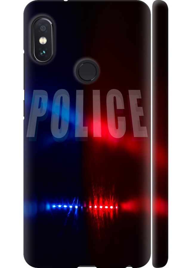 3D пластиковый матовый чехол 'Полиция' для Endorphone Xiaomi Redmi Note 5 (258185697)
