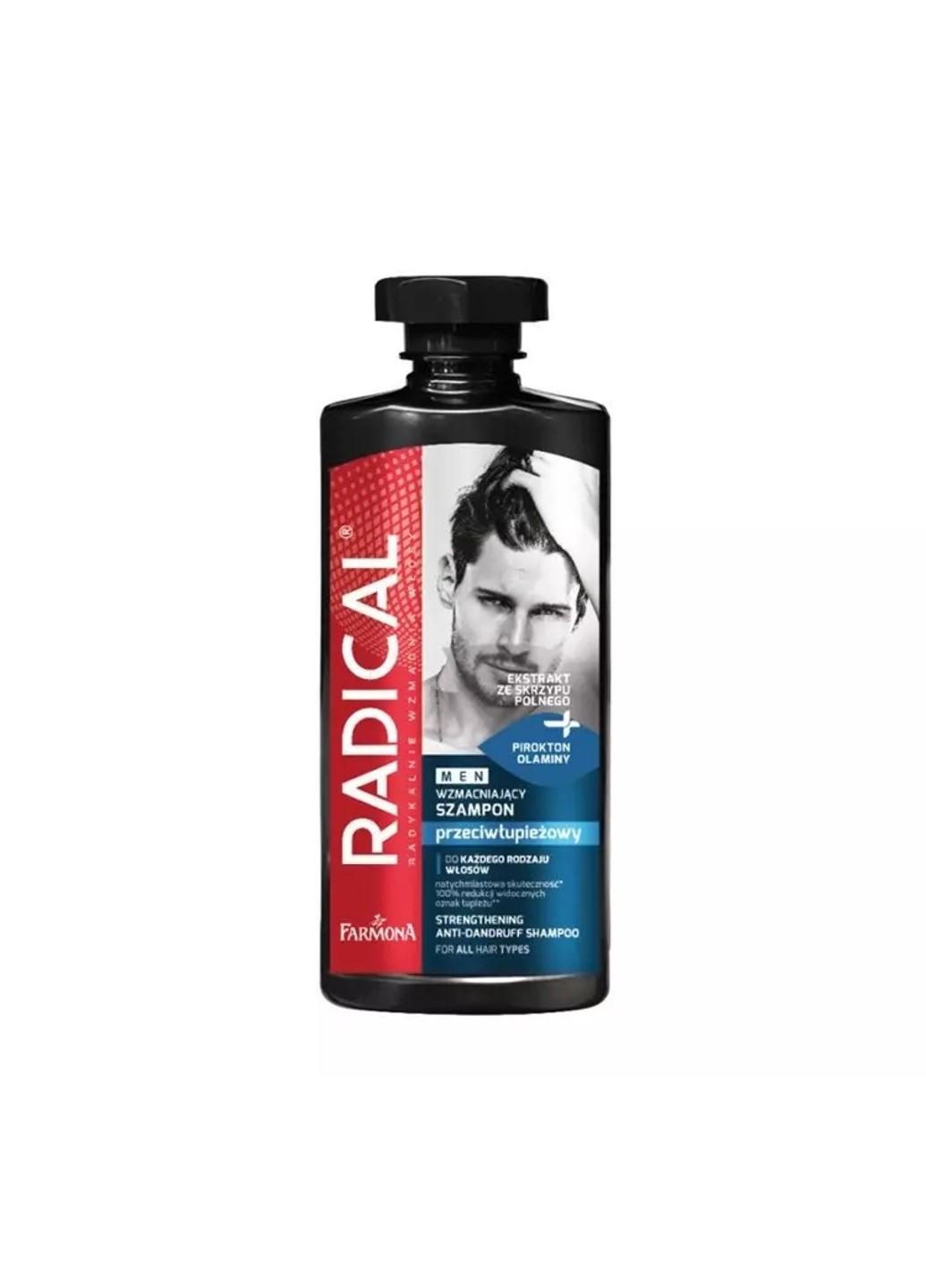 Шампунь зміцнюючий від лупи Radical Men 400 мл Farmona (258420064)