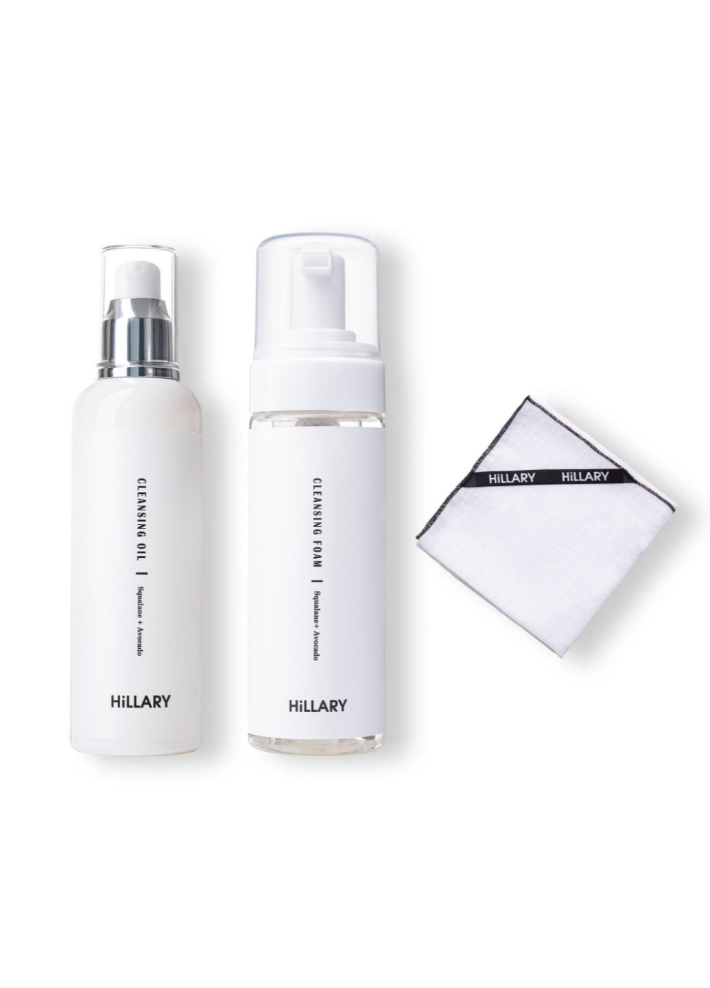 Набір для 2етапного очищення сухої та чутливої шкіри Double Dry Skin Cleansing Hillary - (257080364)