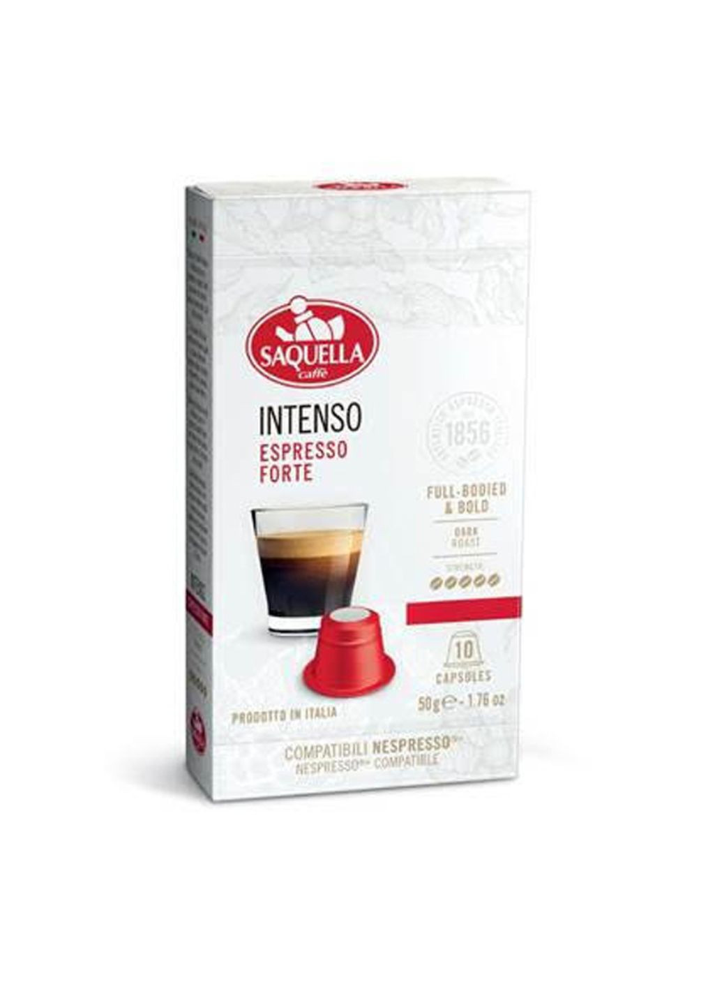 Кофе в капсулах Espresso Intenso 10 шт SAQUELLA - (258673213)