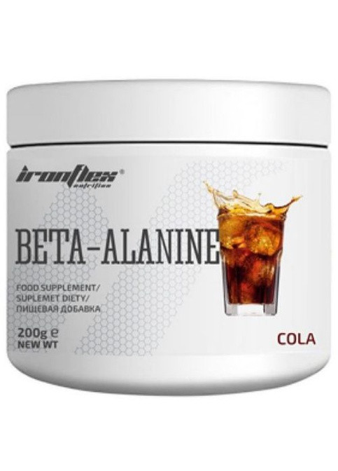 Beta-Alanine 200 g /40 servings/ Cola Ironflex (259734540)