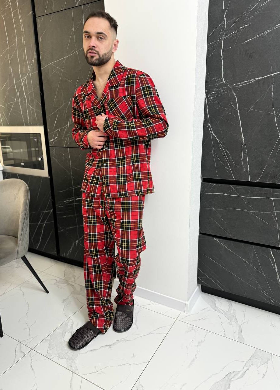 Стильная мужская пижама-костюм Vakko (276458739)