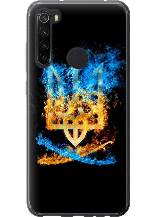 Силикон с усиленными углами чехол 'Герб' для Endorphone Xiaomi Redmi Note 8 (258486502)