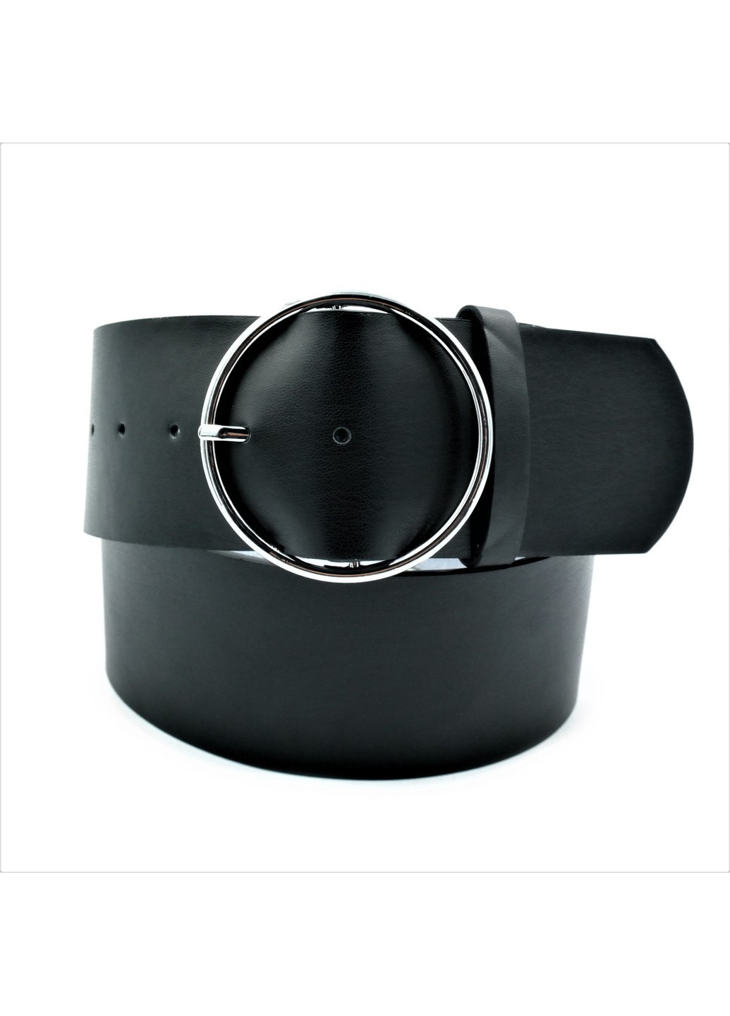 Жіночий ремінь 6,5 х 110 см Weatro Чорний kz-65sm-kit-002 Le-Mon (272597089)