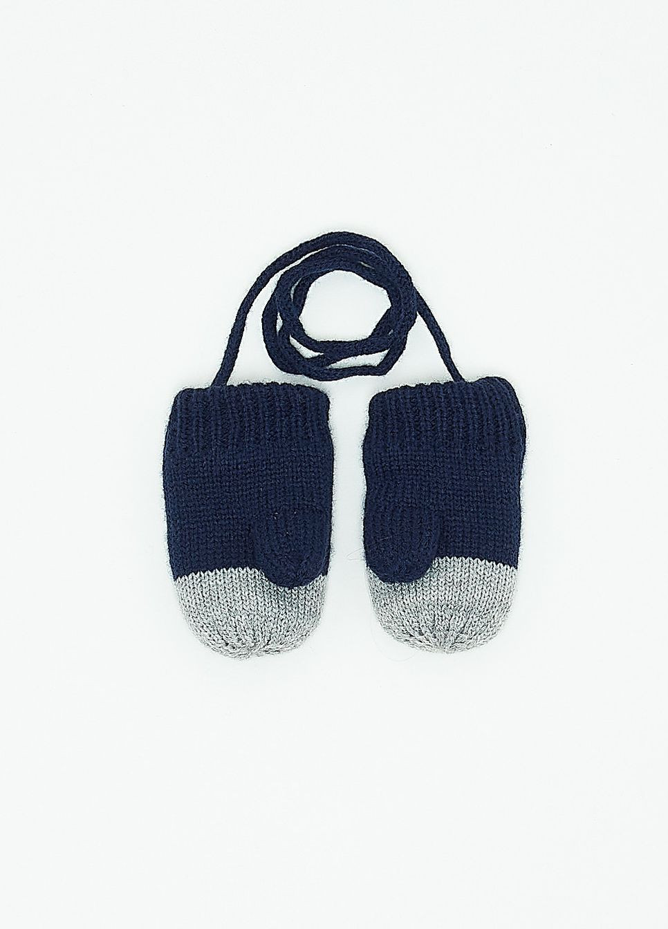 Варежки,серый-синий в узоры, C&A (272103591)