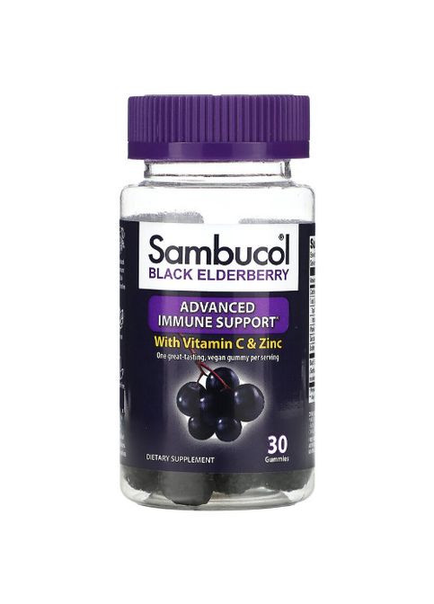 Black Elderberry 30 Gummies Sambucol (272488568)