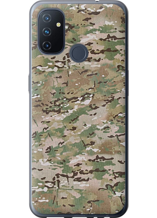 Силиконовый чехол 'Камуфляж v5' для Endorphone OnePlus Nord N100 (259160309)