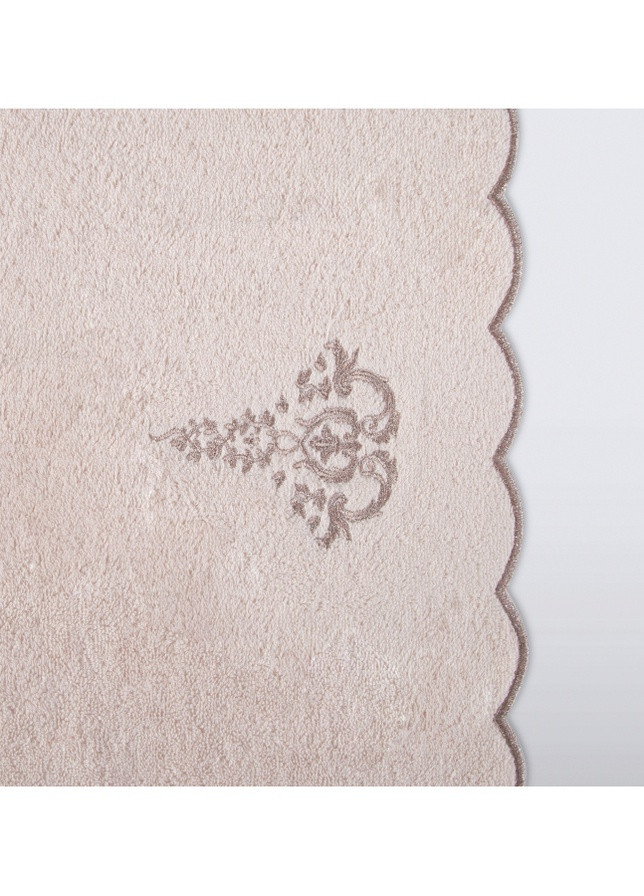 Irya полотенце - golda pudra пудра 70*140 орнамент пудровый производство - Турция