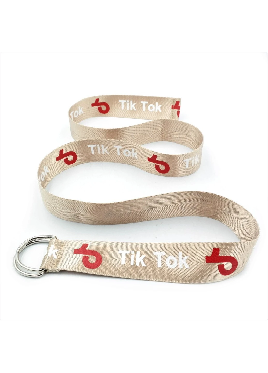 Ремінь тканинний Tik Tok Коричневий (new-tik-tok-011) Weatro (272596094)