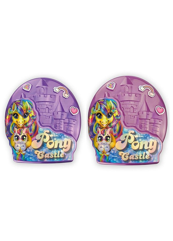 Креативна творчість "Pony Castle" колір різнокольоровий ЦБ-00207617 Danko Toys (265294993)