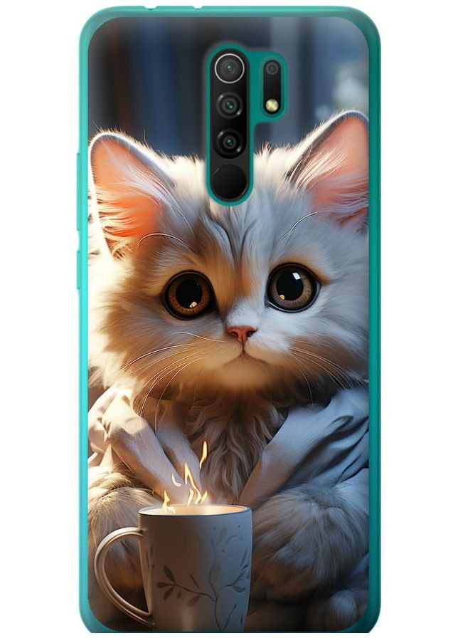 Силиконовый чехол 'White cat' для Endorphone xiaomi redmi 9 (265396562)