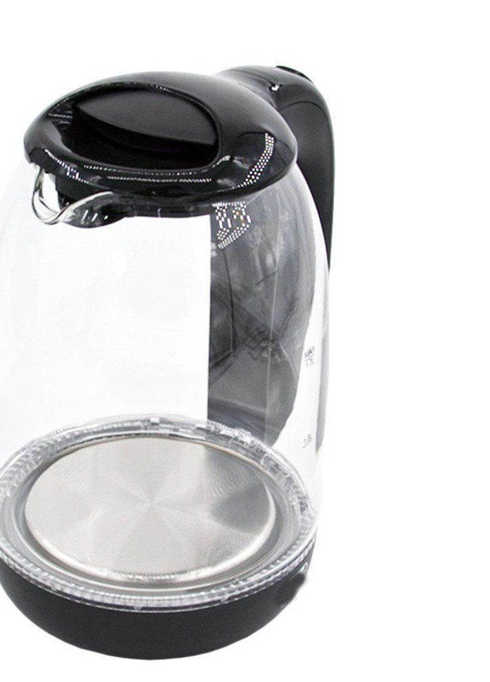 Чайник электрический на подставке стеклянный PM-825 черный (40763-РМ825) XPRO (259554891)