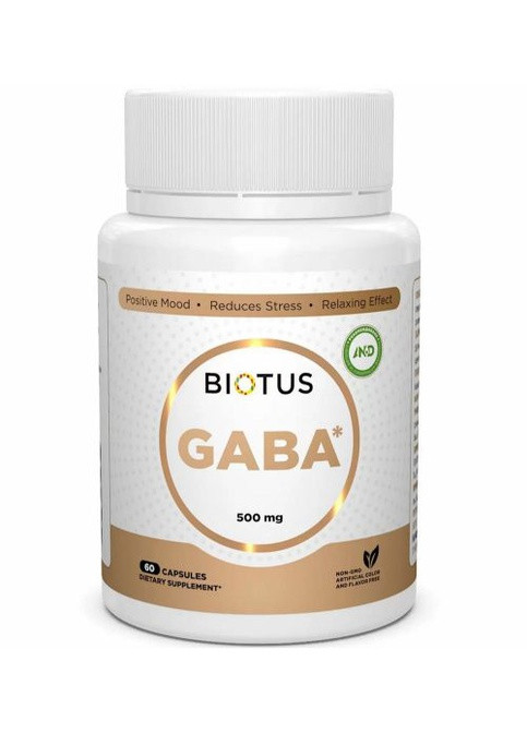 GABA 60 Caps BIO-531132 Biotus (258826108)