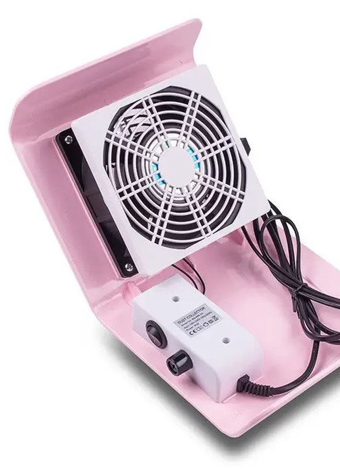 Витяжка для манікюру 858-2А рожева, 30 Вт Simei (256742504)