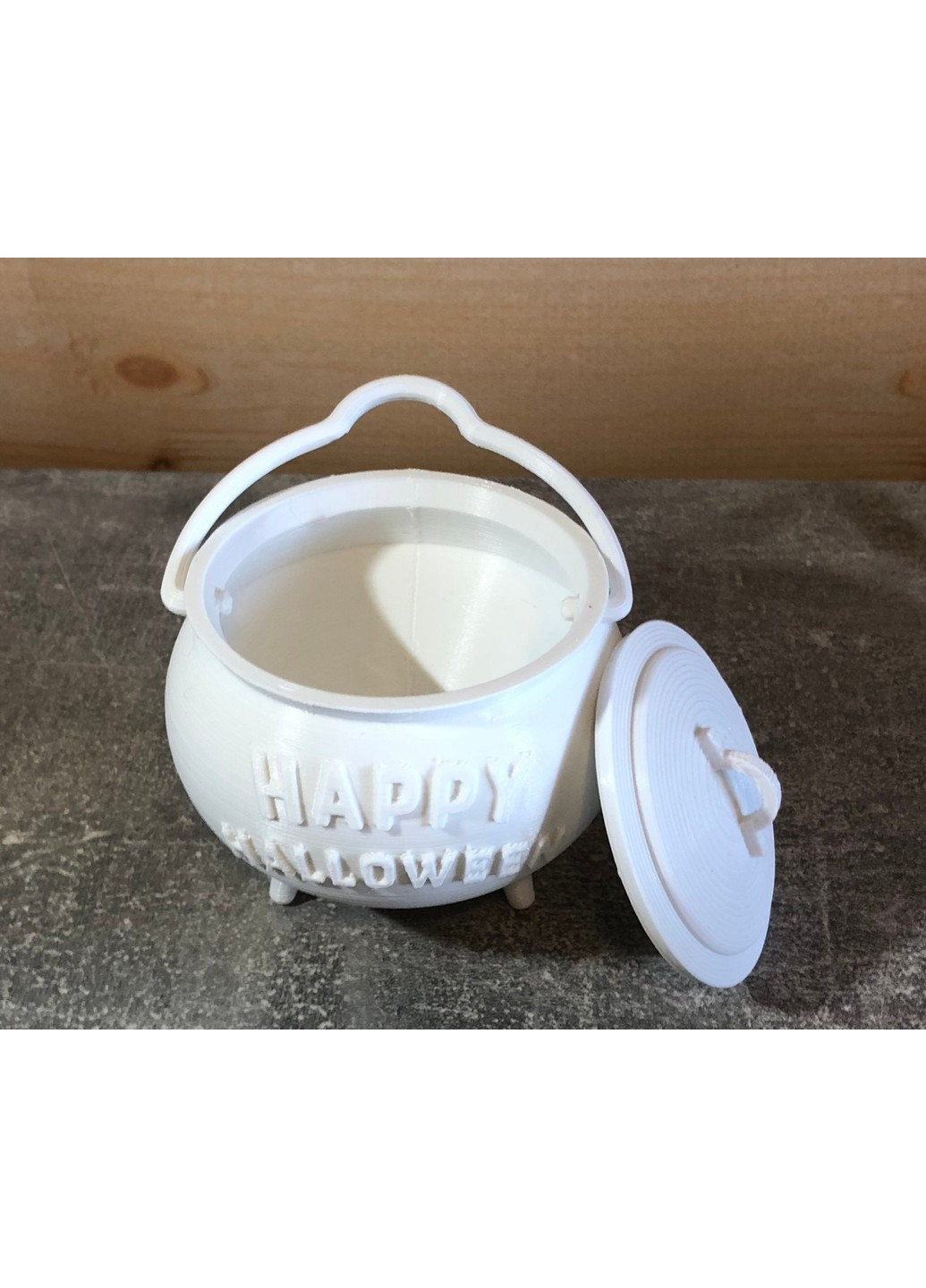 Горшок лепрекона «Happy Halloween» с крышкой ЗаСвіт (266425106)