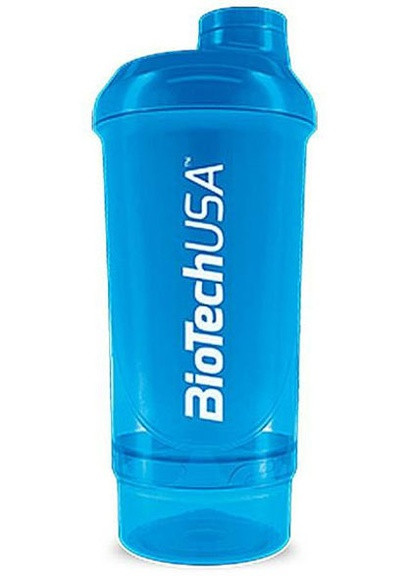 Wave+ Compact shaker 500ml /+150ml container/ Shocking Blue Biotechusa (256726109)