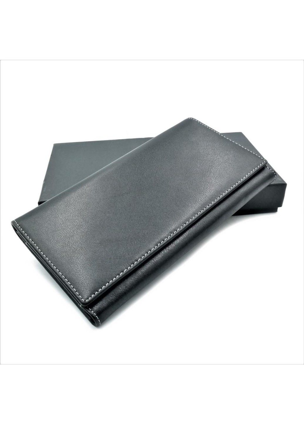 Чоловічий шкіряний клатч-гаманець 19 х 10,5 х 2,5 см Чорний wtro-165-5-40 Weatro (272950005)