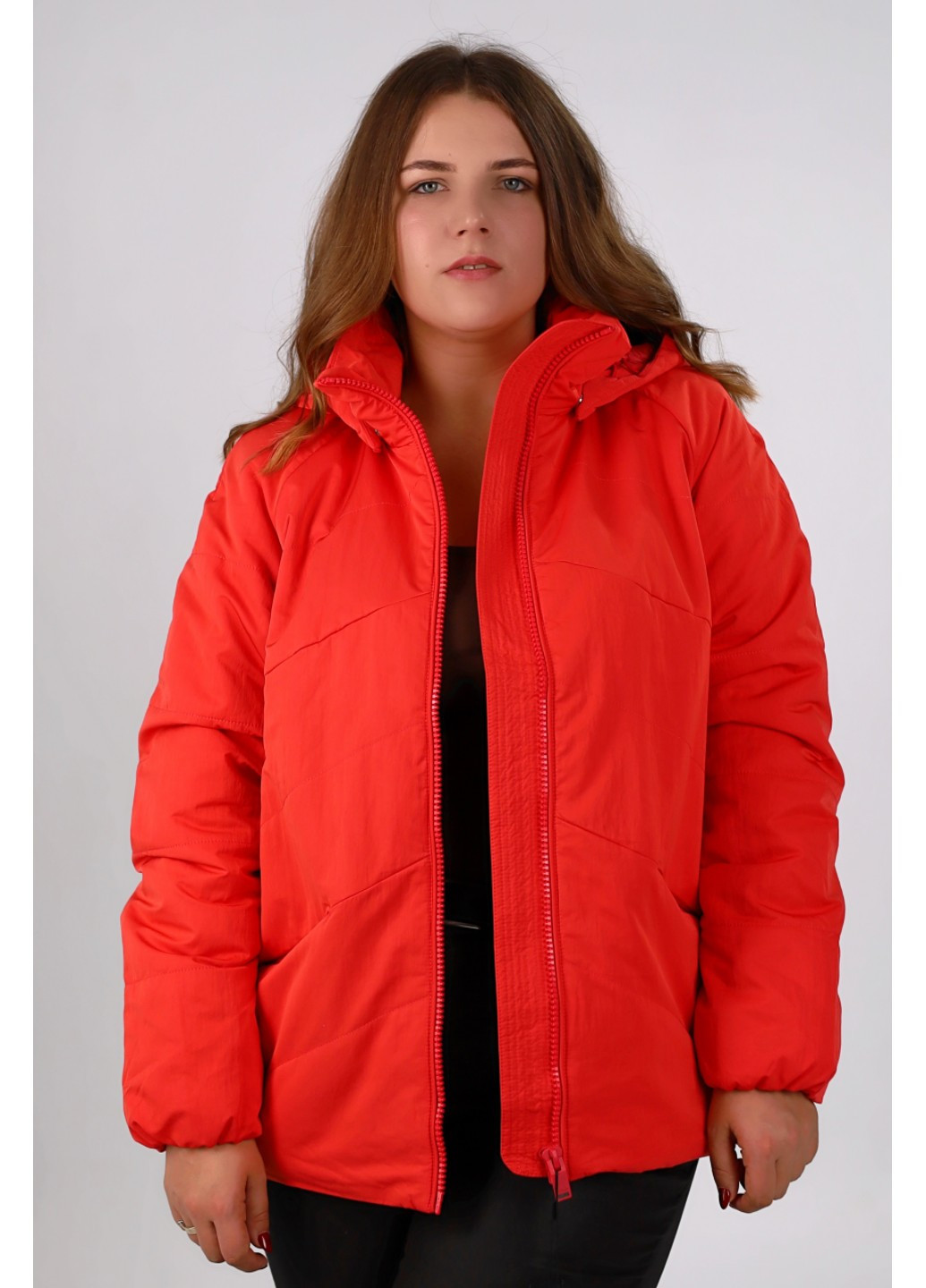 Красная демисезонная куртка fbc16002-383 Finn Flare