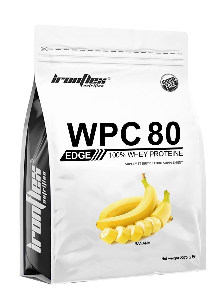 Протеїн WPC EDGE Instant 2270 g (Banana) Ironflex (260741182)
