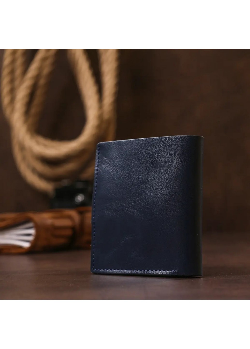 Мужской кожаный кошелек 16486 Shvigel (262524236)