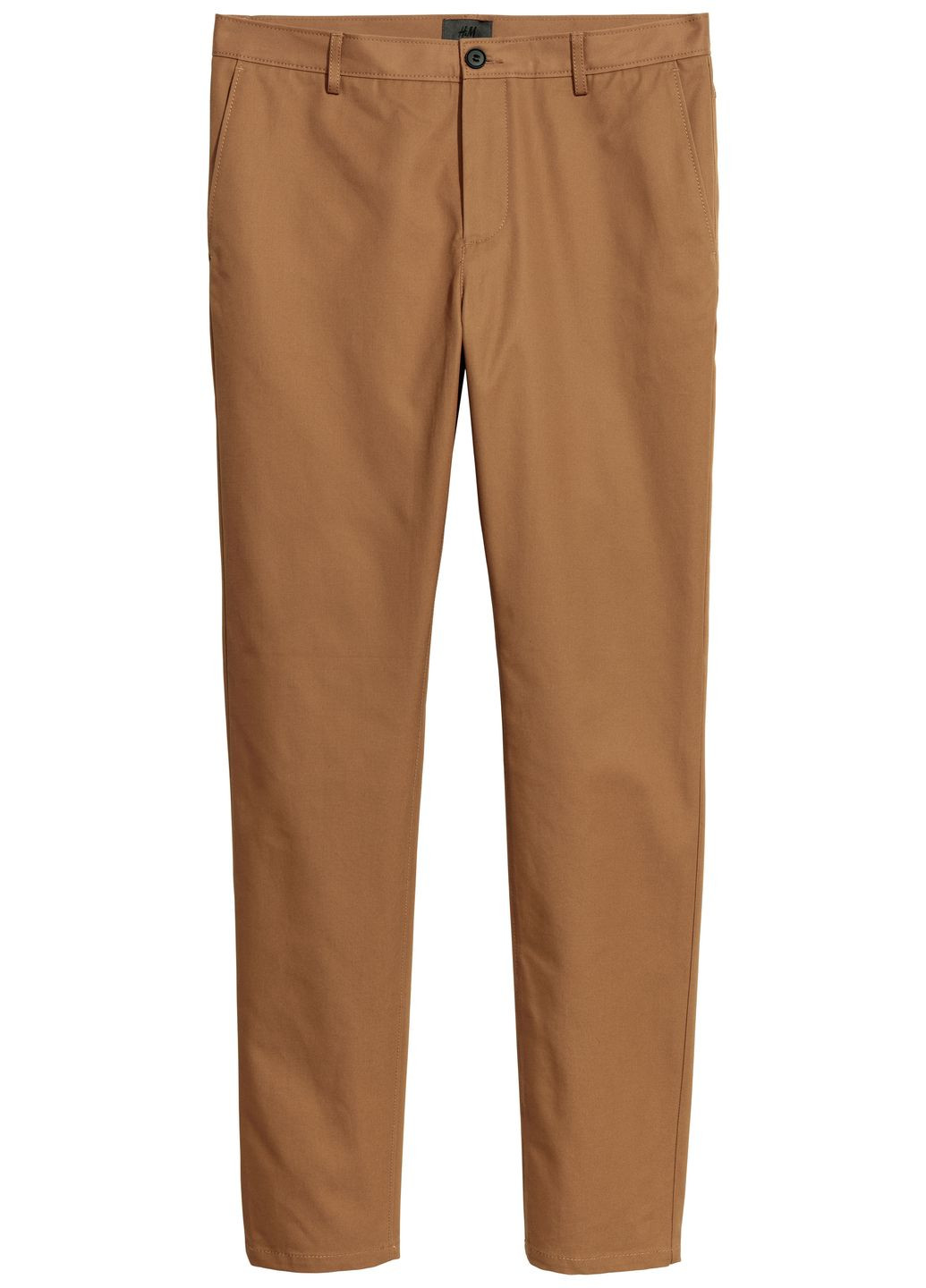 Светло-коричневые брюки H&M