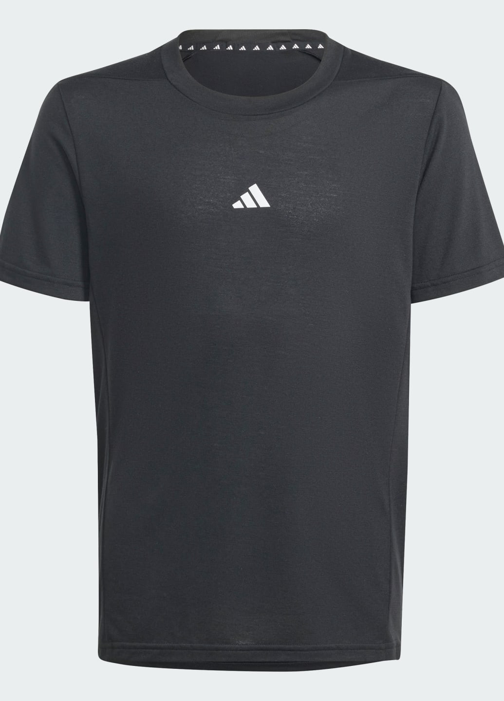 Черная демисезонная футболка training aeroready kids adidas