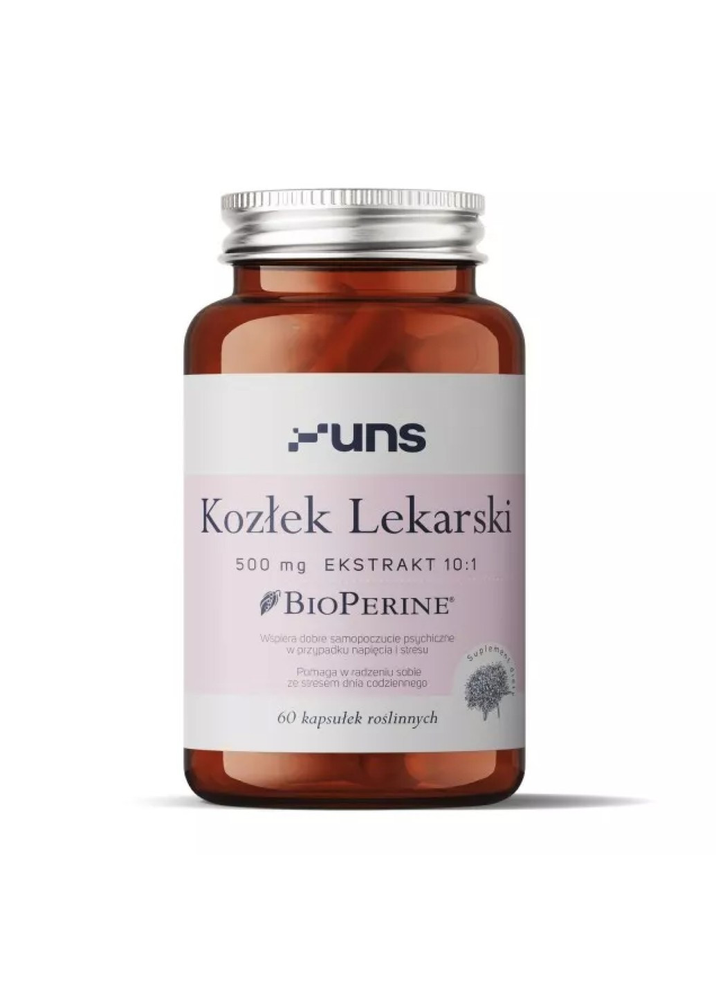 Kozlek Lekarski 500mg - 60 caps UNS Vitamins (270937514)