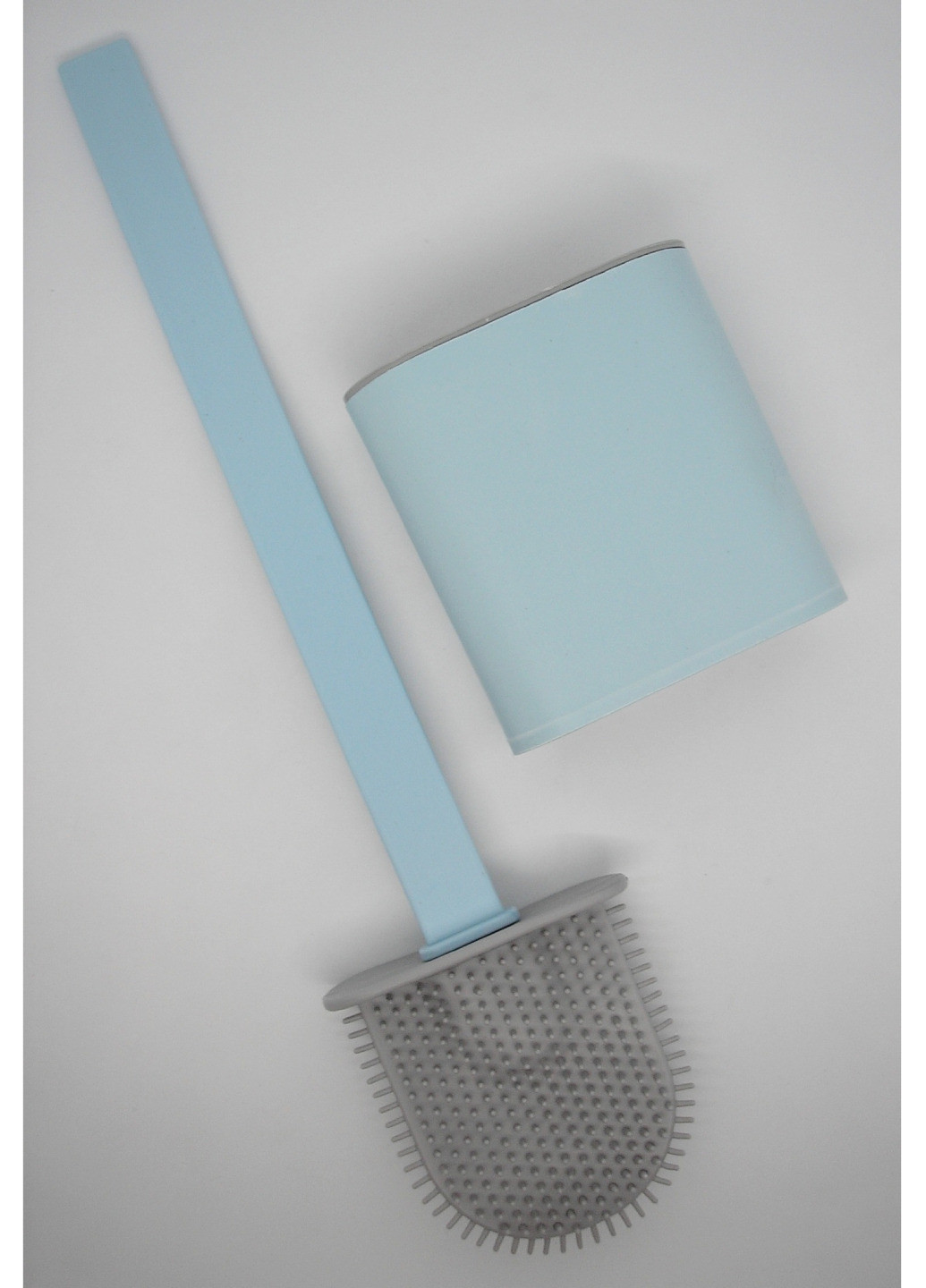 Силіконова щітка що гнеться для миття унітаза зі з'ємним ситом щітка йоршик йоржик для туалета Toilet Brush No Brand (260661266)