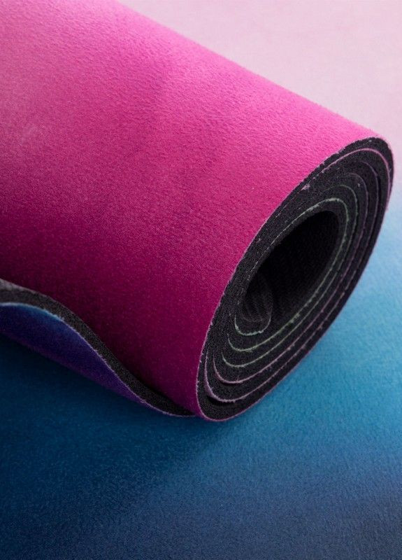 Каучуковый коврик для йоги omboy двухслойный - Разноцветный No Brand (263360903)