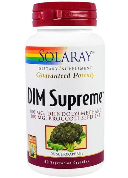 DIM Supreme 60 Veg Caps Solaray (256720781)