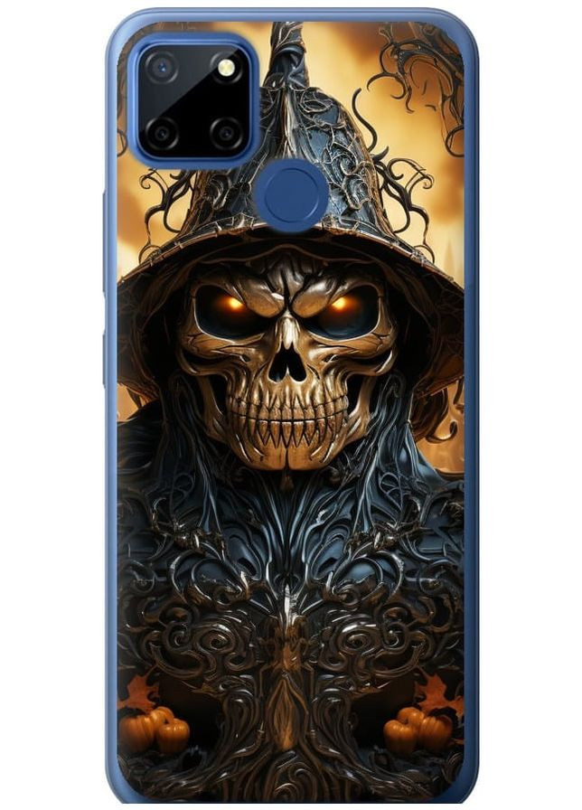 2D пластиковый чехол 'Череп 2' для Endorphone Realme 7i (266808700)