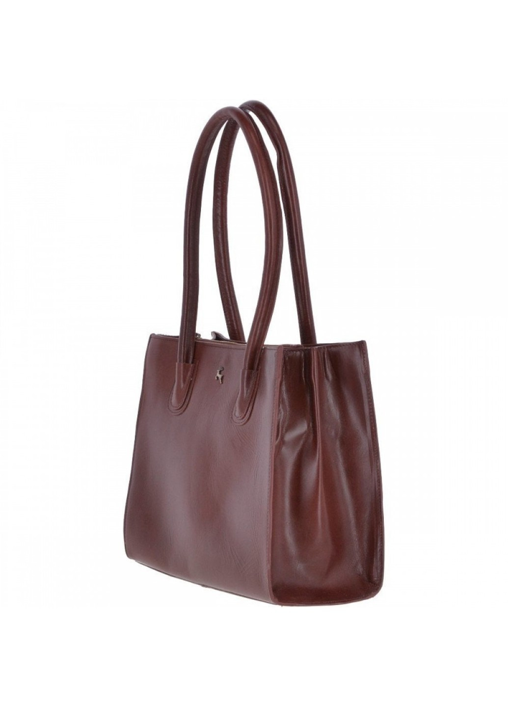 Женская кожаная сумка V26 Chestnut (Каштановый) Ashwood (261855913)