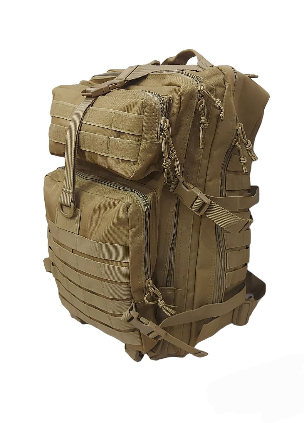 Армійський рюкзак 45 літрів чоловічий бежевий тактичний солдатський Tosh 56405 (260062048)