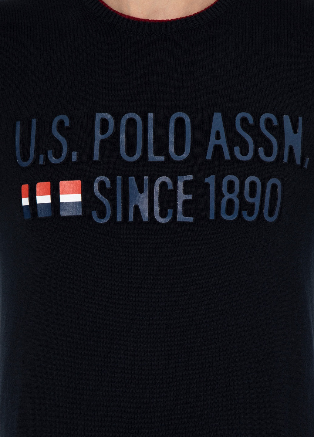 Темно-синий свитер u.s. polo assn. мужской U.S. Polo Assn.