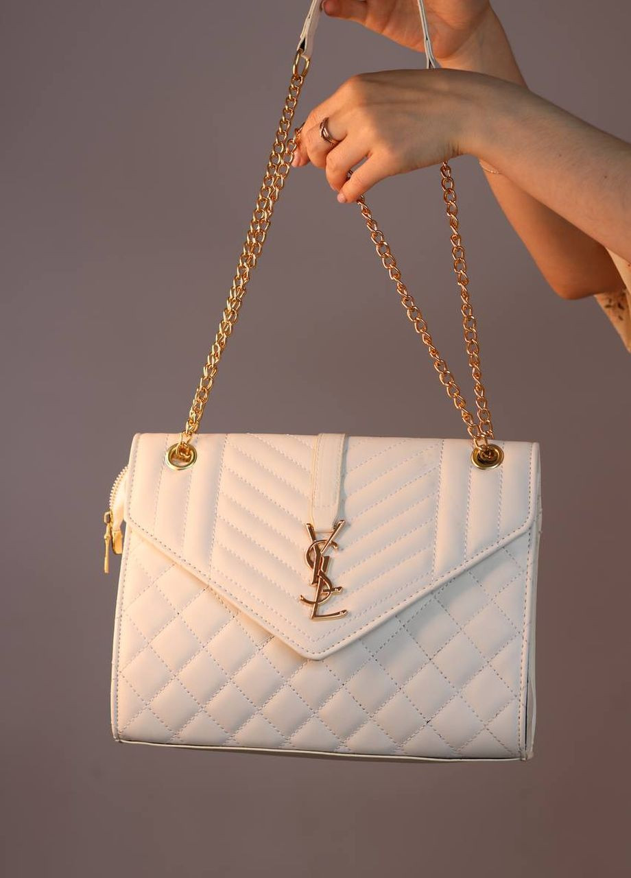 YSL Envelope white Vakko 260600420 260600420