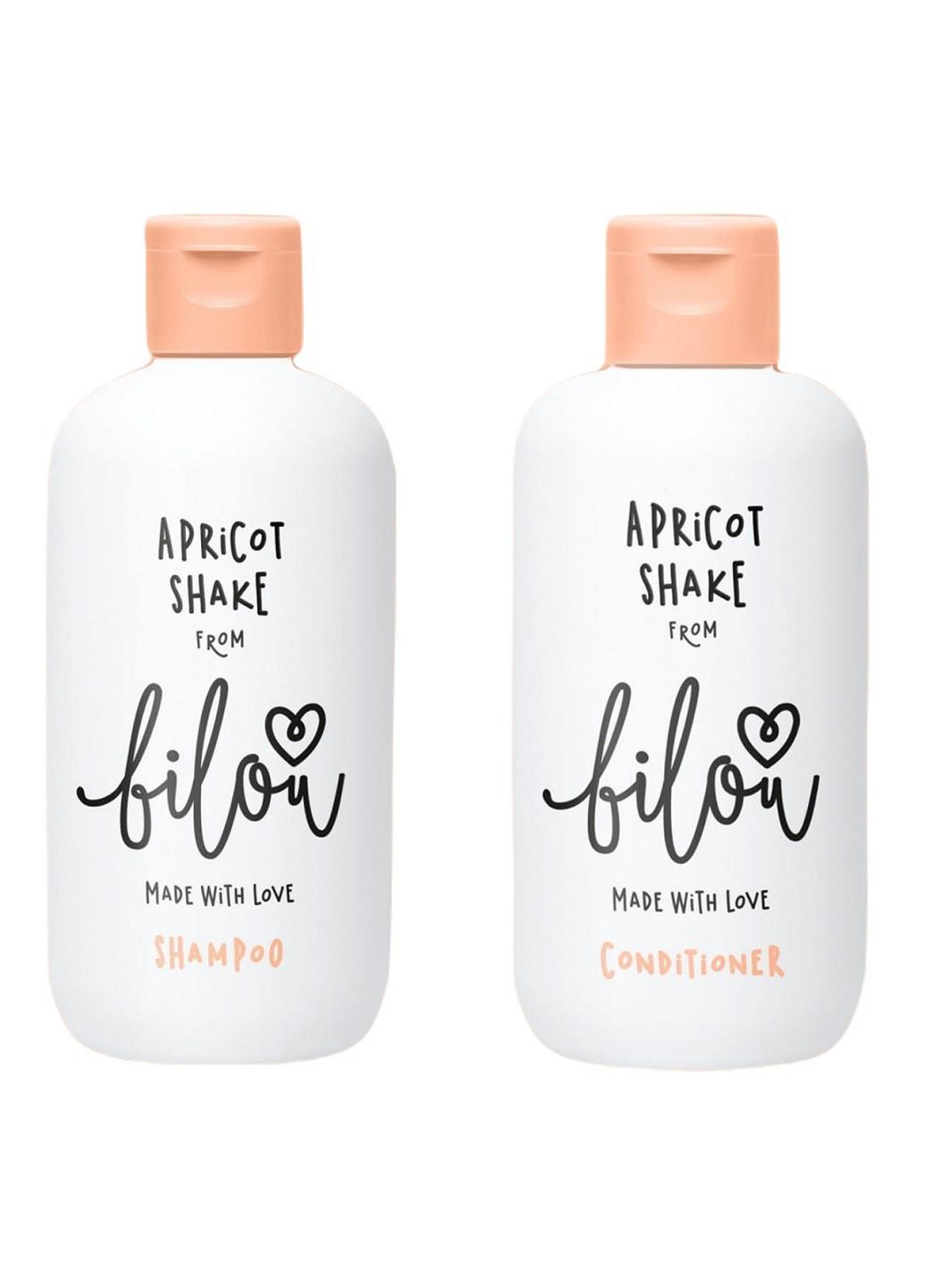 Набір для волосся Apricot Shake шампунь 250мл + кондиціонер 200мл Bilou (257486450)