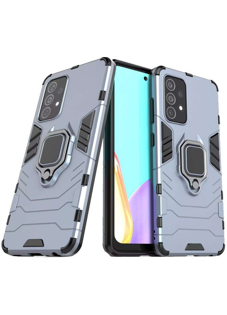 Противоударный чехол Transformer с кольцом для Samsung Galaxy A72 4G / A72 5G Epik (258524000)