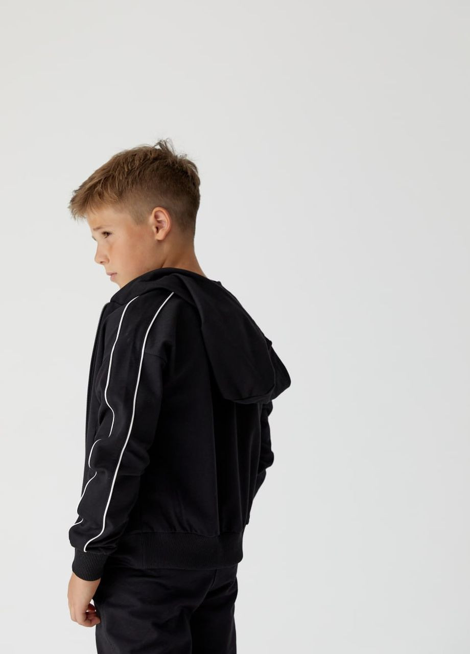 Дитячий спортивний костюм для хлопчика чорний р.110 439049 New Trend (260596254)