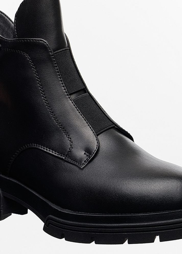Зимние женские ботинки цвет черный цб-00225983 Wilmar