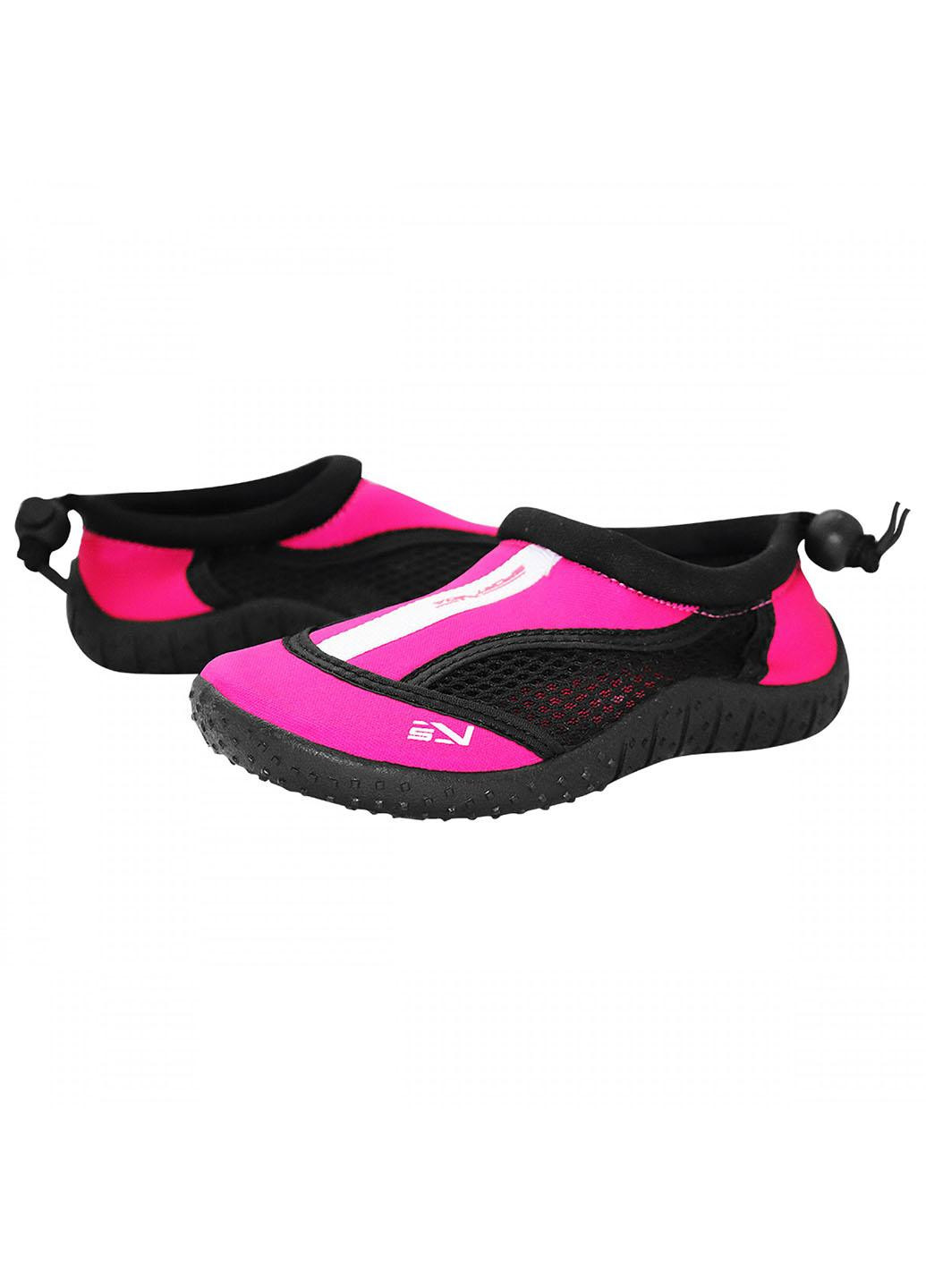 Обувь для пляжа и кораллов (аквашузы) SV-GY0001-R33 Size 33 Black/Pink SportVida (258486774)