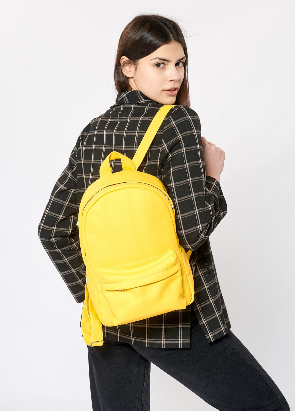 Жіночий рюкзак Brix RS жовтий Sambag (259908997)