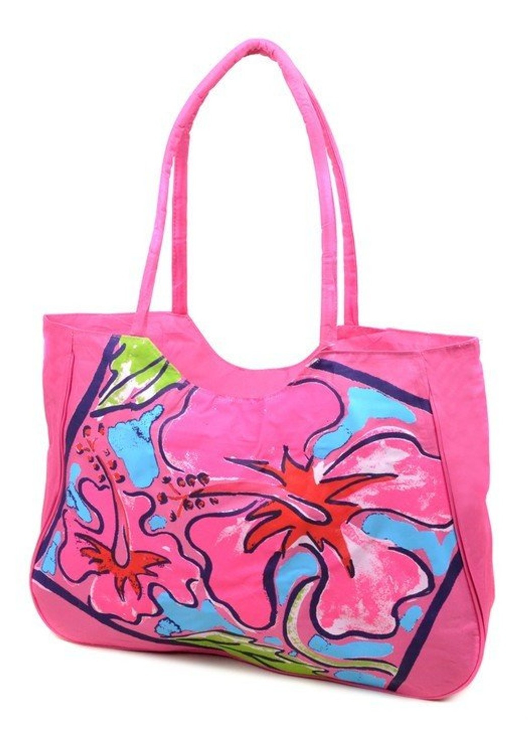 Женская розовая пляжная сумка 1353 light-pink Podium (278050538)
