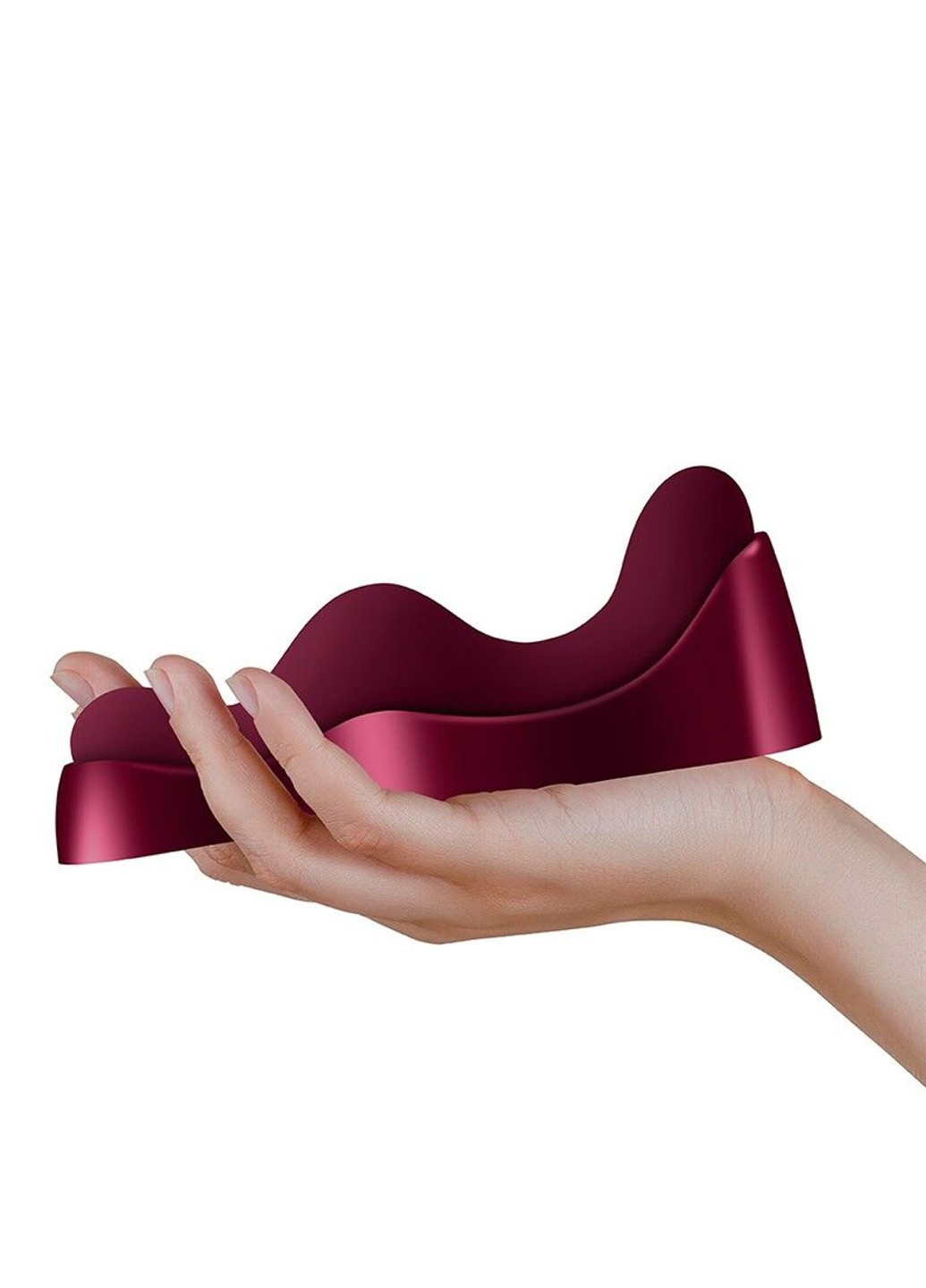 Універсальний sit-on-top вібратор Rocks Off Ruby Glow Blush, пульт ДК ADDICTION (258261735)