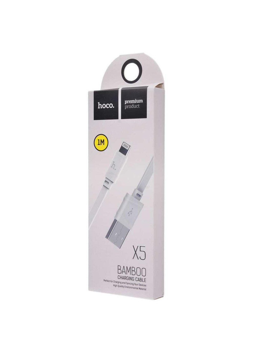 Дата кабель X5 Bamboo USB to Lightning (100см) Hoco (258885923)