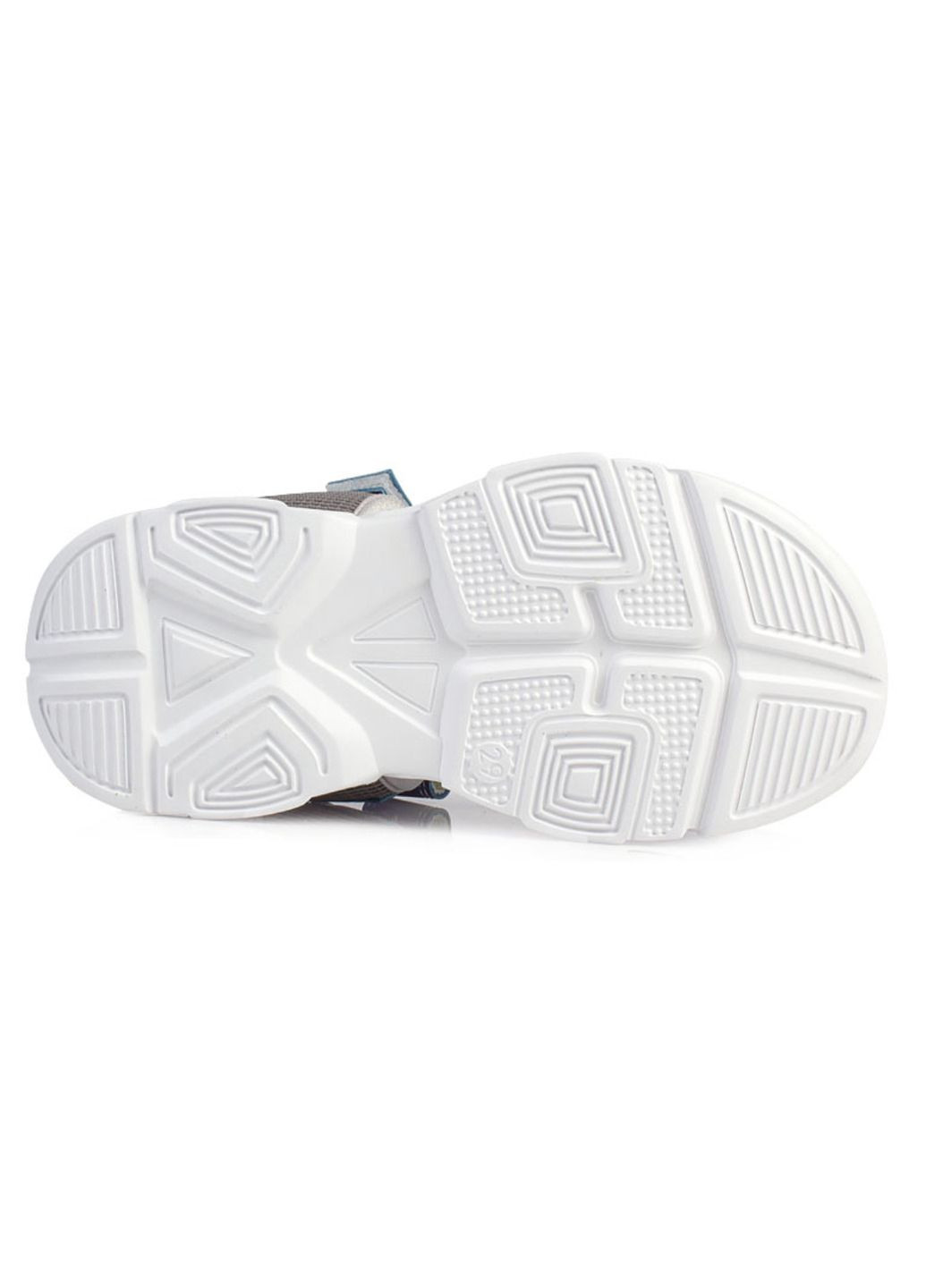 Серые повседневные сандалии подростковые для мальчиков бренда 7300070_(1) Weestep на липучке
