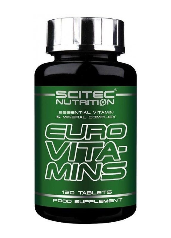 Вітаміни Euro Vita-Mins 120 tabs Scitec Nutrition (262806944)
